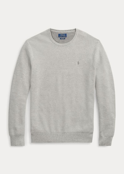 Men's Polo Ralph Lauren Cotton Crewneck Sweater | 536287JXF